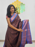 Kanchipuram Blended  New Korvai Silk Saree 1548