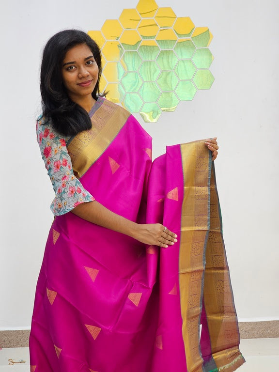 Kanchipuram 100% Soft Pure Silk Sarees 093