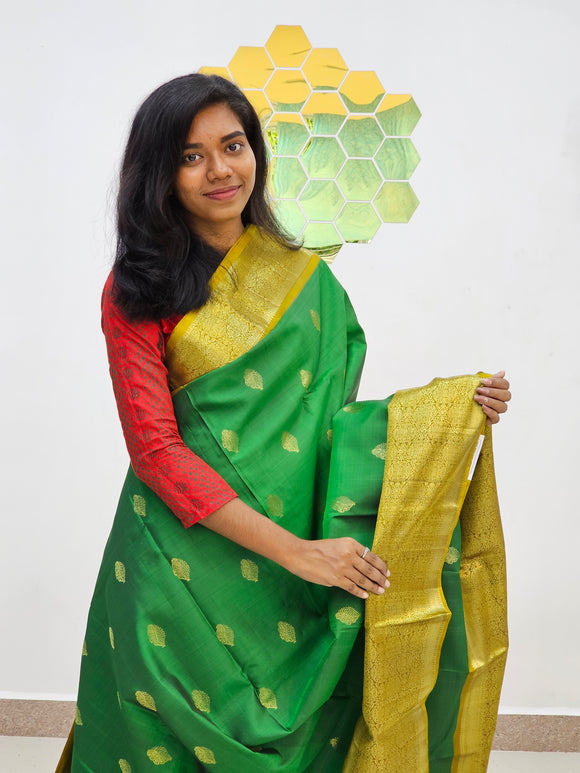 Kanchipuram Pure Fancy Butta Silk Sarees 011