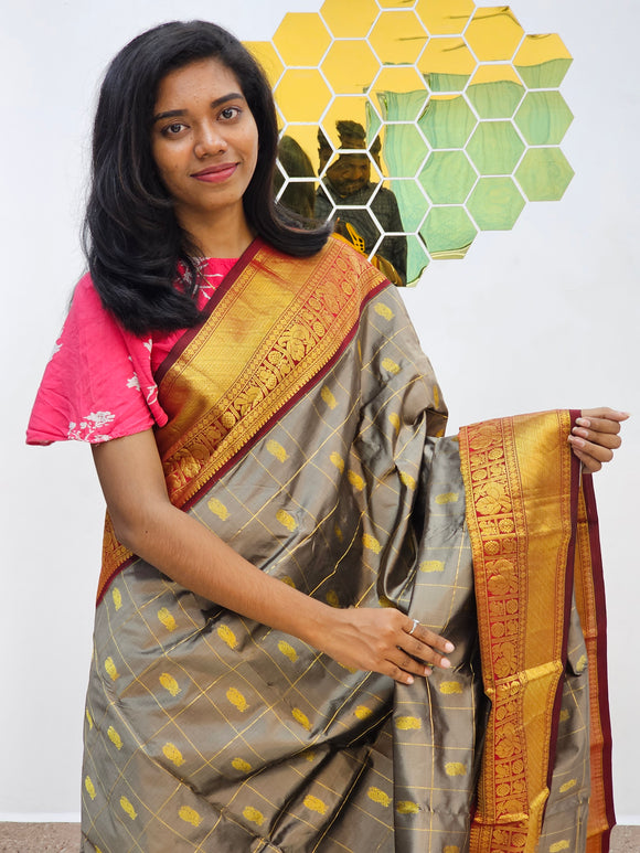 Kanchipuram Pure Handloom Bridal Silk Sarees 048