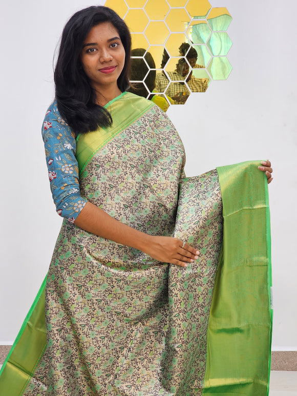 Kanchipuram Blended Tissue Bridal Silk Sarees 002