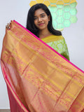 Kanchipuram Blended Tissue Bridal Silk Sarees 015