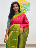 Kanchipuram Blended Tissue Silk Saree 010