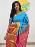 Kanchipuram Blended Bridal Silk Saree 014