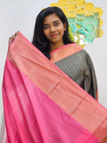 Kanchipuram Blended Fancy Silk Saree 023