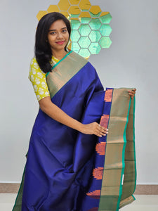 Kanchipuram Blended Bridal Silk Sarees 030