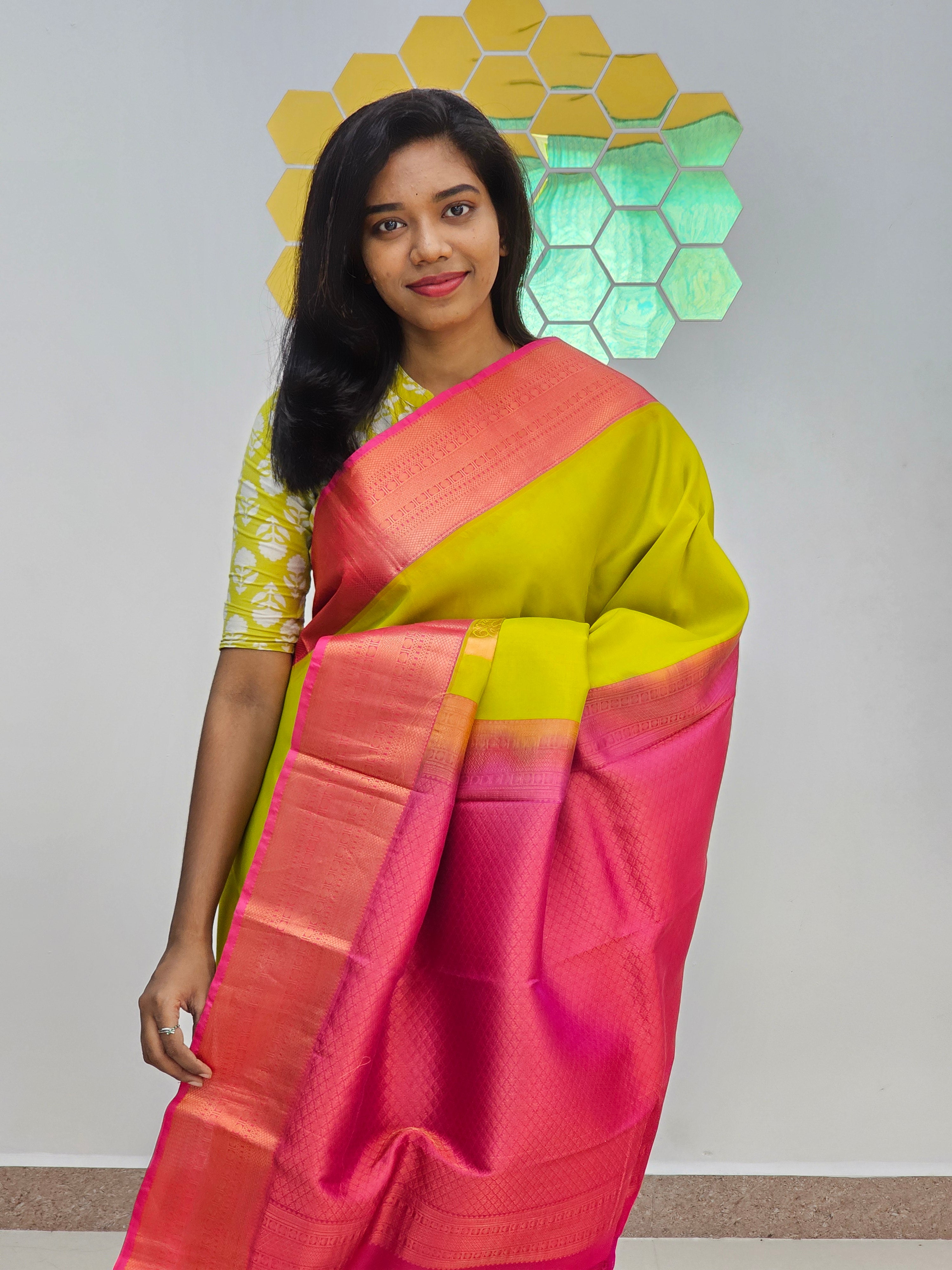 Kanchipuram Blended Elegant Silk Saree 007