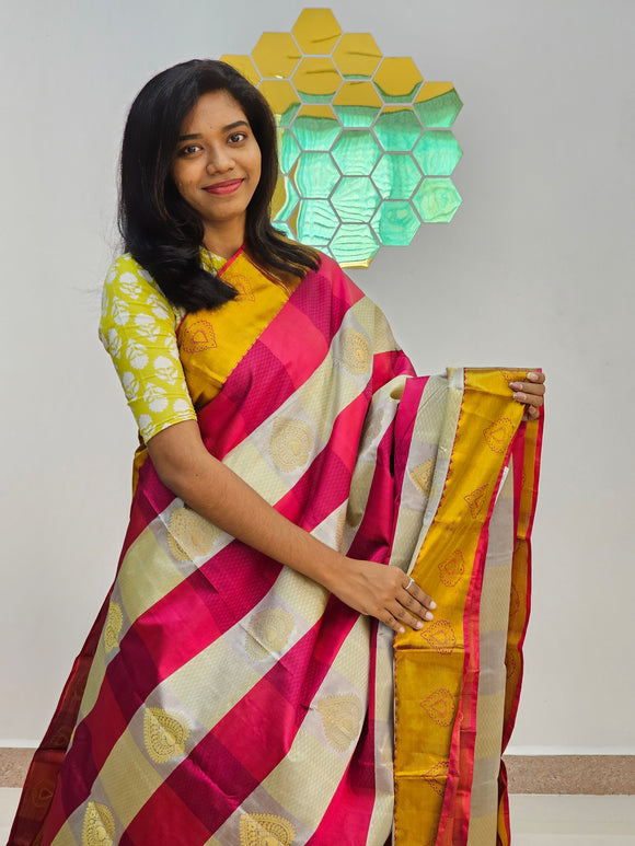 Kanchipuram Blended Bridal Silk Sarees 042