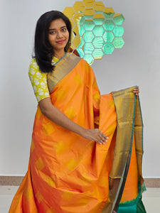 Kanchipuram Blended Bridal Silk Sarees 054