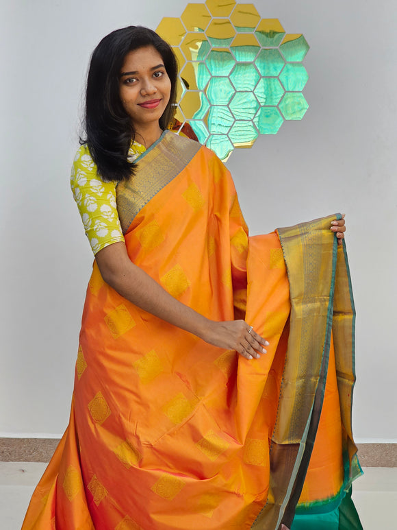 Kanchipuram Blended Elegant Silk Saree 016