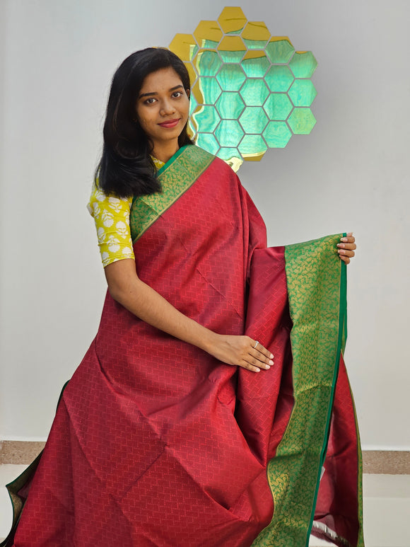 Kanchipuram Blended Fancy Silk Sarees 060