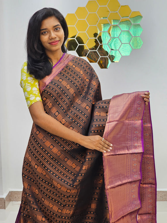 Kanchipuram Blended Bridal Silk Sarees 082