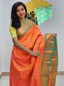 Kanchipuram Blended Bridal Silk Sarees 083