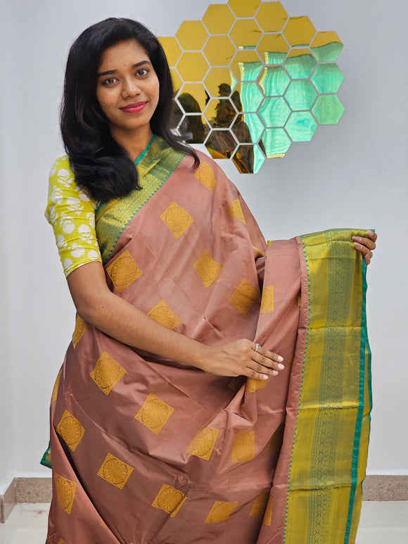 Kanchipuram Blended Elegant Silk Saree 026