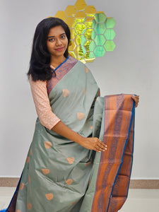 Kanchipuram Blended Tissue Silk Sarees 005