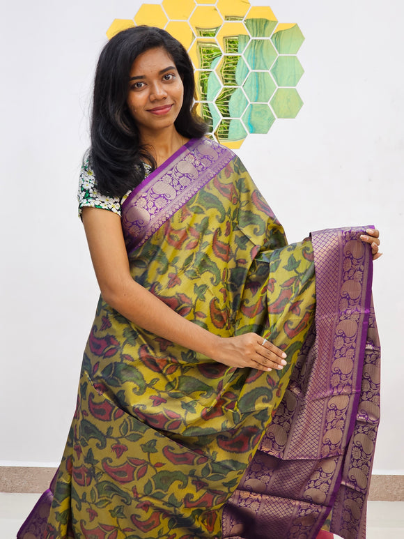 Kanchipuram Blended Gifted Silk Sarees 068