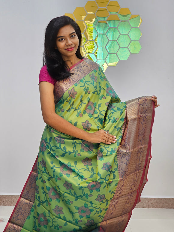 Kanchipuram Blended Gifted Silk Sarees 095