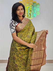 Kanchipuram Blended Gifted Silk Sarees 156