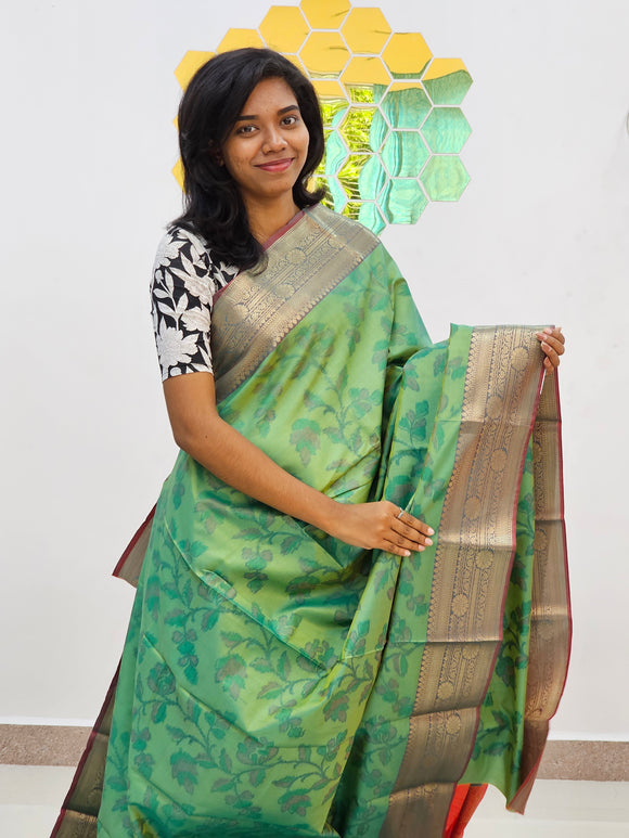 Kanchipuram Blended Gifted Silk Sarees 194