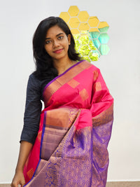 Kanchipuram Blended New Fancy Butta Silk Sarees 070