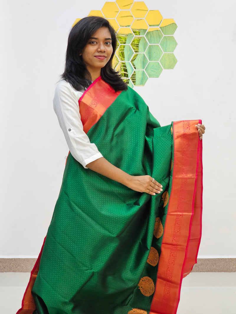 Kanchipuram Blended Elegant Silk Saree 036