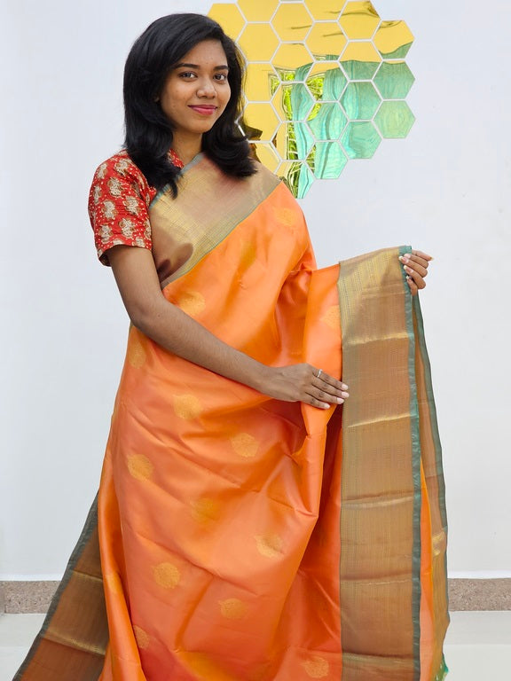 Kanchipuram 100% Soft Pure Silk Sarees 115