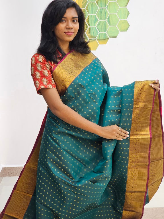 Kanchipuram 100% Soft Pure Silk Sarees 146