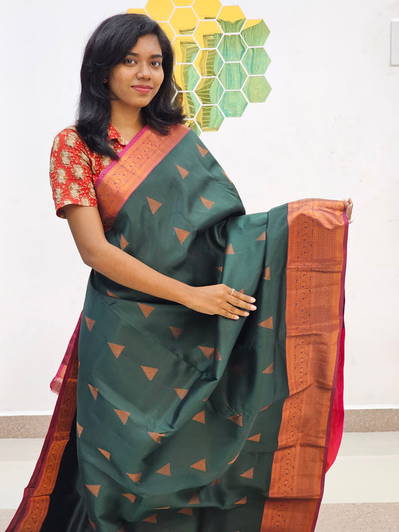 Kanchipuram Pure New Trendy Silk Sarees 237