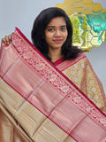 Kanchipuram Blended  Trendy Tissue Silk Sarees 001