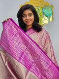 Kanchipuram Blended  Trendy Tissue Silk Sarees 052