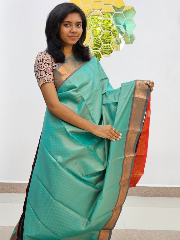 Kanchipuram Blended Trendy Silk Sarees 090