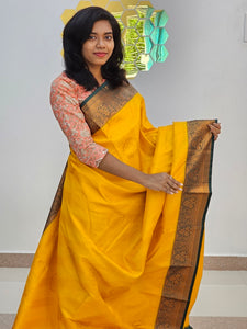 Kanchipuram Blended Mini Bridal Silk Sarees 025