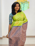 Kanchipuram Blended Gifted Fancy Silk Saree 100