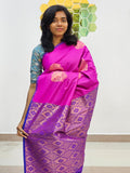 Kanchipuram Blended Gifted Fancy Silk Saree 114