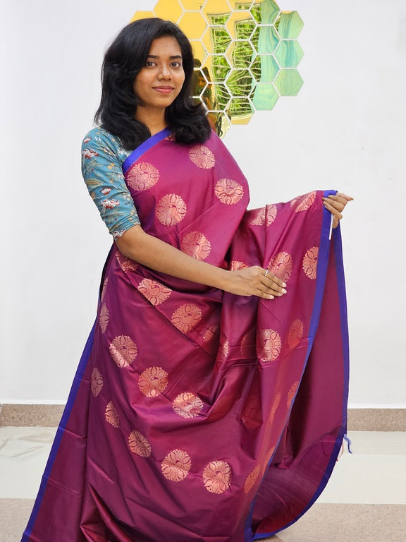 Kanchipuram Blended Gifted Fancy Silk Saree 131