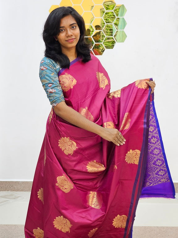 Kanchipuram Blended Gifted Fancy Silk Saree 151