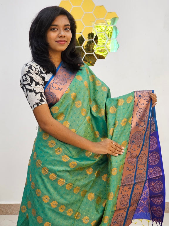 Kanchipuram Blended Gifted Fancy Silk Saree 265