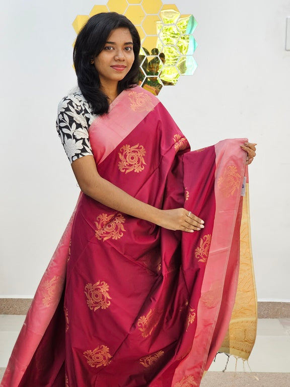 Kanchipuram Blended Gifted Fancy Silk Saree 268