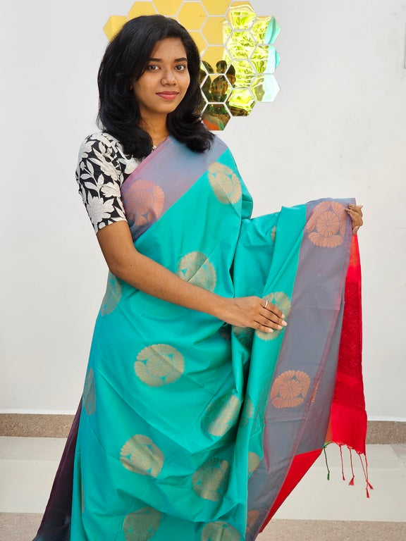 Kanchipuram Blended Gifted Fancy Silk Saree 269