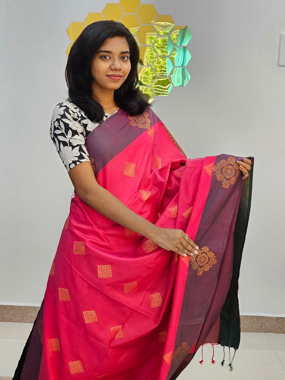 Kanchipuram Blended Gifted Fancy Silk Saree 272