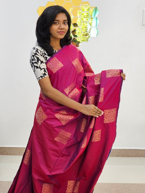 Kanchipuram Blended Gifted Fancy Silk Saree 273