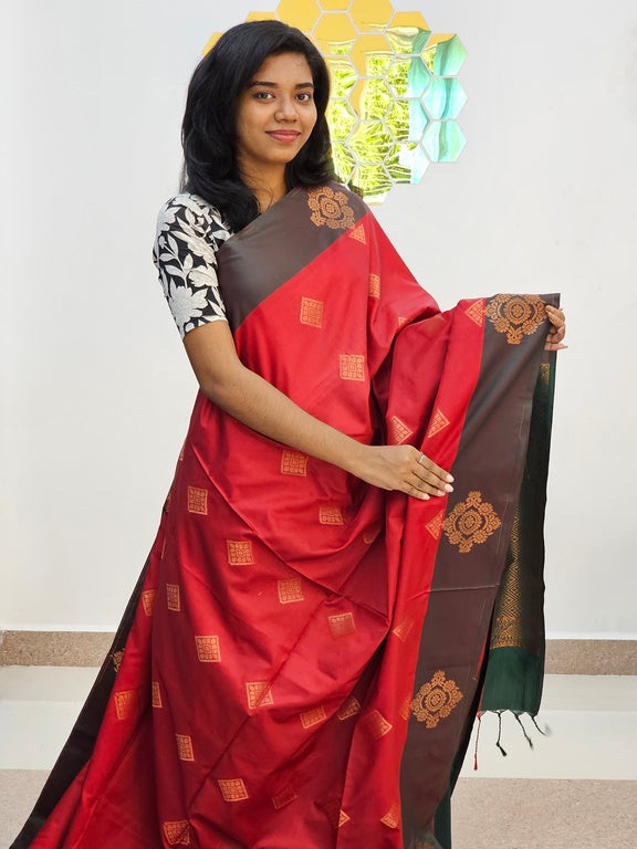 Kanchipuram Blended Gifted Fancy Silk Saree 278