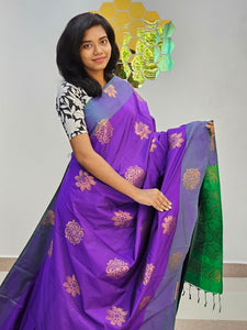 Kanchipuram Blended Gifted Fancy Silk Saree 279