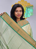 Kanchipuram Blended Gifted Tissue silk Saree 004