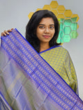 Kanchipuram Blended Gifted Tissue silk Saree 005