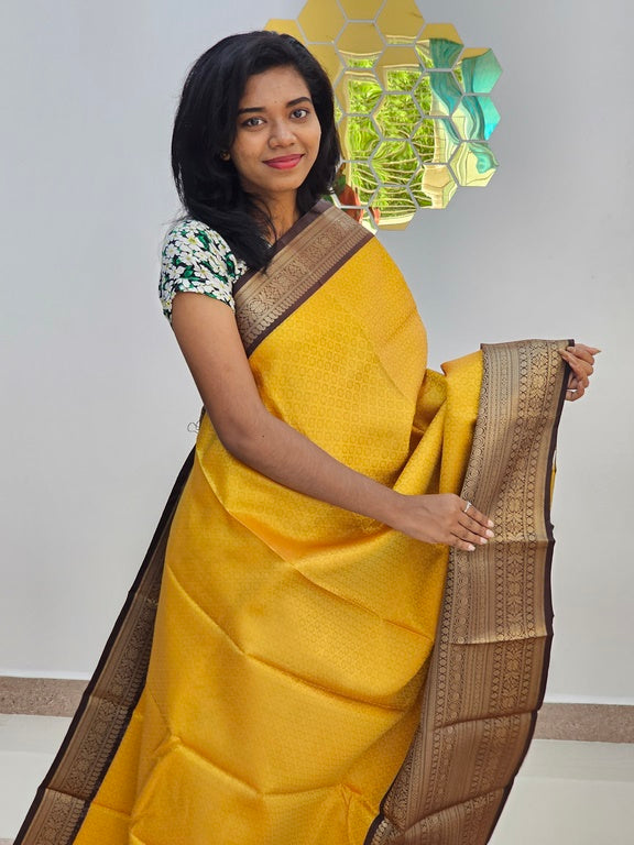 Kanchipuram Blended Gifted Tissue silk Saree 047