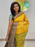 Kanchipuram Blended Gifted Tissue silk Saree 047