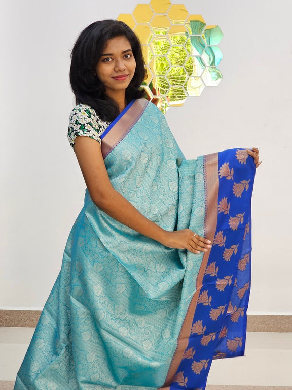 Kanchipuram Blended Gifted Tissue silk Saree 060