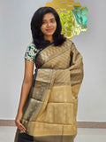 Kanchipuram Blended Gifted Tissue silk Saree 073