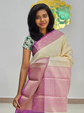 Kanchipuram Blended Gifted Tissue silk Saree 077